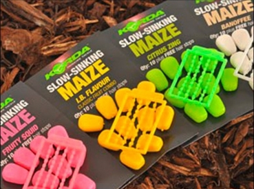 Korda Fake Food Slow Sinking Maize - Banofee - Weiß