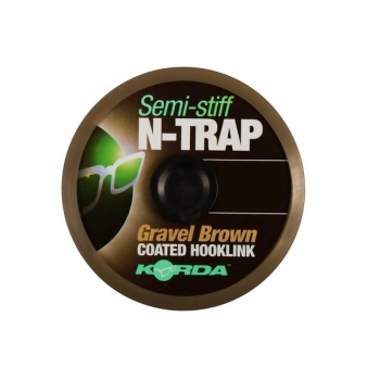 Korda N-Trap Semi Stiff - Gravel Brown 15lb