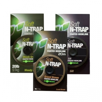 Preview: Korda N-Trap Semi Stiff - Gravel Brown 20lb