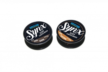 Preview: Kryston Synx Stiff Coated Braid - 30lb x 20m Dark Silt