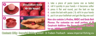Preview: Imperial Fishing IB Carptrack Liquid-Powder Paste MKII - UNCLE BAIT - 180 g