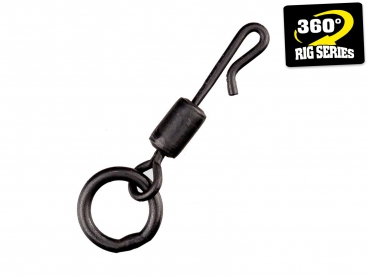 Mika Clip Swivel with Ring No. 11 - 10 Stück#