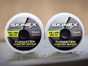 Mika Tungsten Coated Braid SKINEX/EXTRA STIFF - 20m +25 lbs