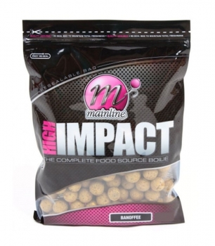 Mainline Baits High Impact Boilies Banoffee - 3kg 15mm 