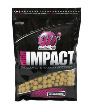 Mainline Baits High Impact Boilies H/L Pineapple - 3kg 15mm