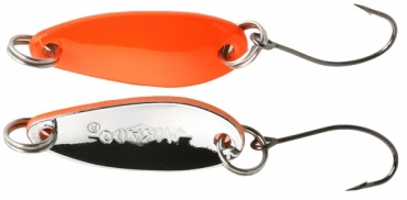 Mikado Forellen Blinker - Mini Spoon 2.4cm/1.5g - Orange-Silver