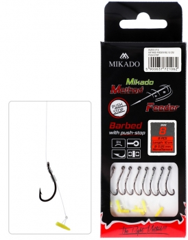 Mikado Method Feeder Rig - Gr 12 - 0.23mm/10cm - 8 Stck.