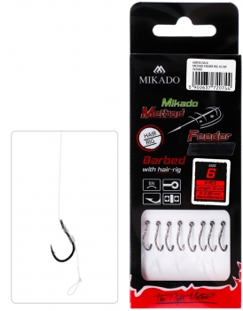 Mikado Method Feeder Rig - Gr .8 - 0.25mm/10cm - 8 Stck.