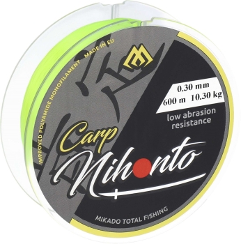 Preview: Mikado Nihonto Carp Fluo Monofile - 0.28mm/8.80kg/600m