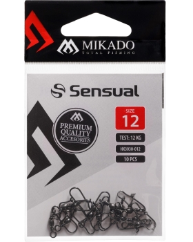 Preview: Mikado Tönnchenwirbel mit Fastlock Snap Gr.6 - 10 Stück