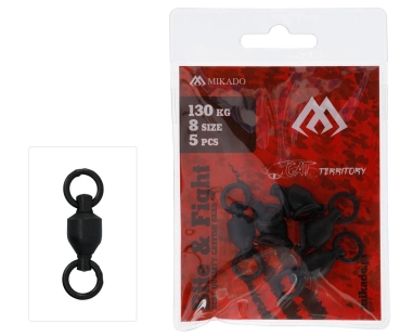 Mikado Waller Kugellagerwirbel Mit Split Ring Gr. 6