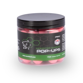Preview: Nash Bait Monster Shrimp Pink Pop Ups - 20mm 75g