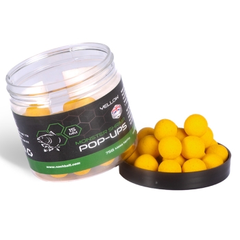 Nash Bait Monster Shrimp Yellow Pop Ups - 15mm 75g