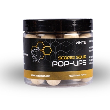 Preview: Nash Bait Scopex Squid White Pop Ups - 20mm 75g