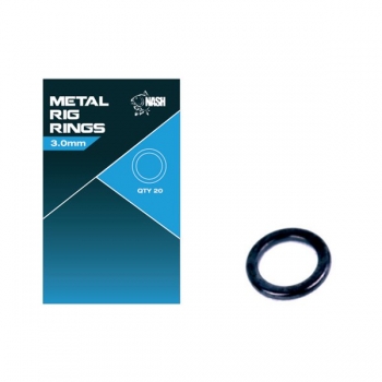 Nash Metal Rig Rings 3.0mm