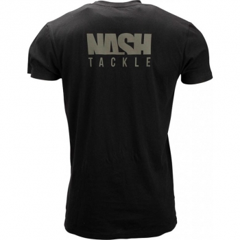 Nash Tackle T-Shirt Black - M