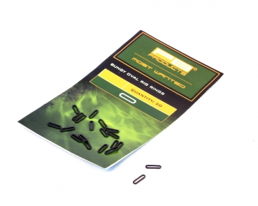 PB Products Bungy Oval Rig Rings 20pcs