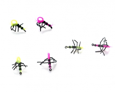 Preview: PB Products Super Strong Zig Insects Yellow/Pink - size 10