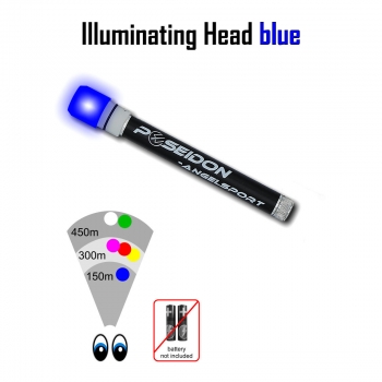 Poseido Angelsport Illuminating Head - blau