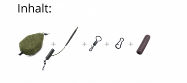 Preview: Poseidon Angelsport Multi Lead Action Pack Outline System Green 85g/ 3oz