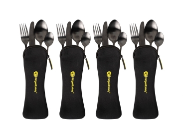 RidgeMonkey SQ DLX Cutlery Set 16-teilig