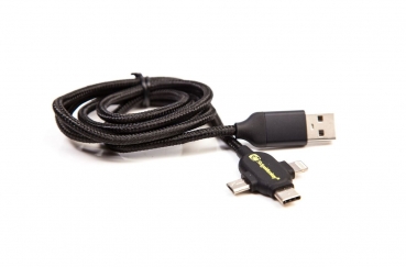 RidgeMonkey - Vault USB-A to Multi Out Cable - Kabel 2m