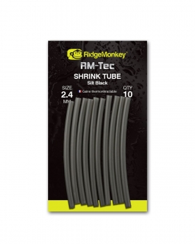 RidgeMonkey RM-TEC Shrink Tube - Silt Black 2.4mm