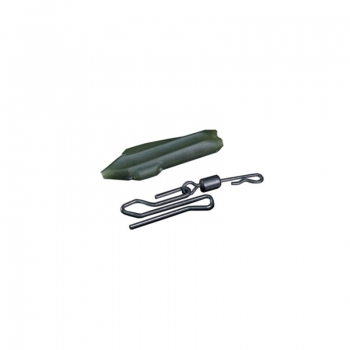 RidgeMonkey Uni Lead Clip Camo Green - 5 Stück 