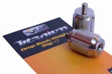 Solar Tackle Titanium P1 Drop Back Weights 30g