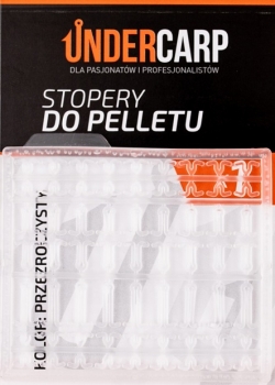 Undercarp Boilie/Pelletstopfen Stoper - Clear