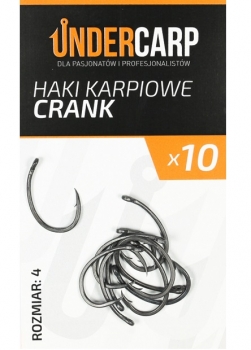 Undercarp Karpfenhaken Crank size 4