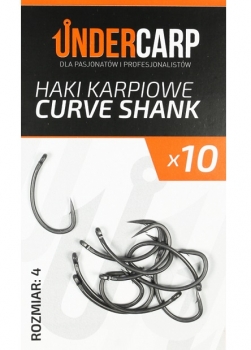 Undercarp Karpfenhaken Curve Shank size 4
