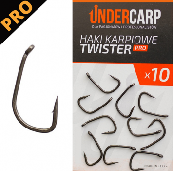 Undercarp Karpfenhaken Twister PRO size 4
