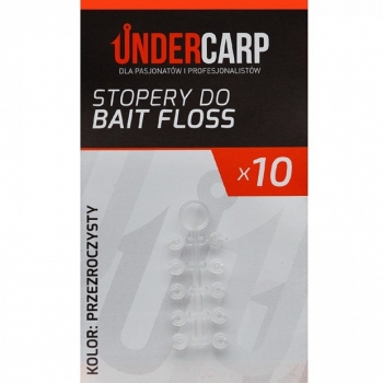 Undercarp Stopper für Bait Floss - Clear