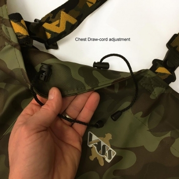 Preview: Vass - Wathose Tex 785 Camouflage Chest Wader - EU45 / UK11