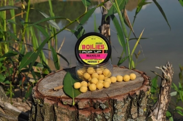 Profess Fishing Mini Boilies Pop Up 12mm - Vanilla
