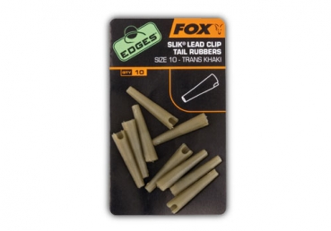 Fox edges Slik Lead Clip Tail Rubbers Size 10