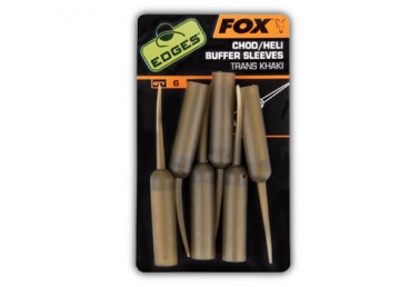 Fox Edges Chod Heli Buffer Sleeves Trans Khaki