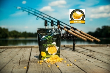 Carp Old School Fertig Mais Partikel 1 kg - Banane