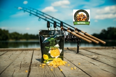 Carp Old School Fertig Mais Partikel 1 kg - Natural