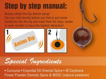 Imperial Fishing IB Carptrack Amino Dip Osmotic Oriental Spice - 150 ml
