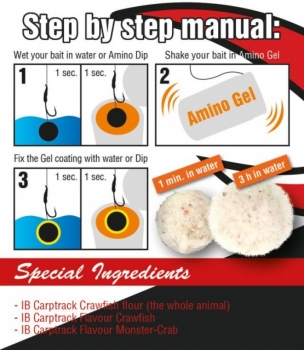 Preview: Imperial Fishing IB Carptrack Amino Gel Crawfish - 100 g