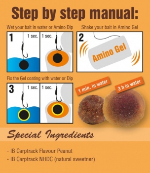 Preview: Imperial Fishing IB Carptrack Amino Gel Roasted Peanut - 100 g