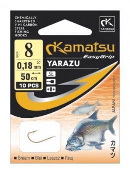 Kamatsu YARAZU Vorfachhaken  Brassen Gr 12 / 0,14 mm