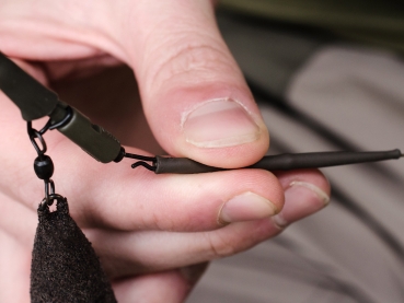 Preview: Mika Clip Swivel Sleeves sand - 20 Stück