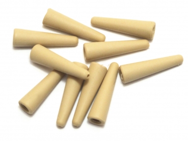 Mika Tail Rubbers - sand - 10 Stück