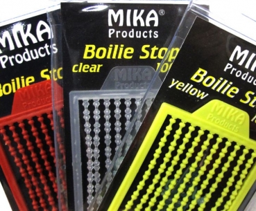 Mika Boilie Stops - black