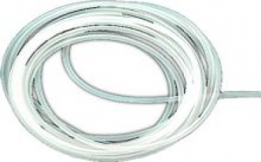 Mika Silicone Tube clear - 2m - 1,00mm#