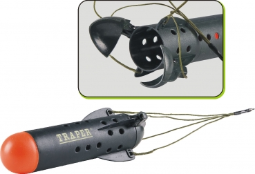 Traper Groundbait Rocket Large mit Klape