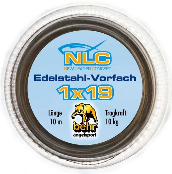 Behr Edelstahl-Vorfach 1x19 10m 10kg